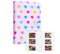 156 Album Photo pour Instax Mini Film(54 x 86 mm),2x3 inch livre d'images Compatible avec Polaroid Zink et HP Sprocket Instant Photo Paper,K-pop Photocards (Violet)