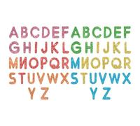 156 Pièces Autocollants Lettres pour Scrapbooking en Écume, A-z