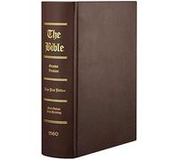 1560 Geneva Bible - First Edition Facsimile Regular Edition - Hardcover - Burgundy