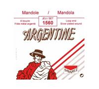 Savarez Jeu de cordes pour mandole 1560 Argentine à boucle 12-54