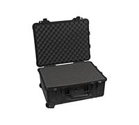 1560 valise à roulettes rembourrée de mousse (noir) 517x392x229 mm