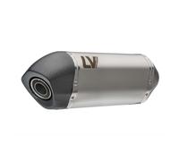 Leovince Lv-14 Cf Moto Mt 800 Abs 22-26/mt-x 800 Abs 25-26/husqvarna Norden 901 Abs 22-26 Homologated Muffler Argenté Homologated