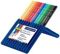 [157 SB12] STAEDTLER étui de 12 Crayons de couleur ergosoft
