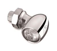 158.150 Phare Arrière Homologué KELLERMANN ATTO RB 14X10 Moto Vertical Chrome