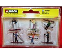 15827 Noch Ho Caractères Skieurs Échelle 1:87 Contenu Emballage Comme De Photo