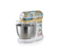 Ariete Robot pâtissier Positano 1588 – 7 vitesses, 3 fouets, bol inox 5,5 L, 2400 W