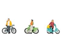 15896 Noch HO Personnages Cyclistes Échelle 1:87