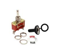 15A 250V ON-OFF ON-ON-OFF-ON SPST SPDT DPDT Power Rocker Toggle Switch Cap NWPNLXEA(1321P ON-ON,Momentary)