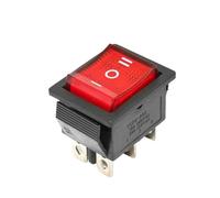 15A 250V rocker switch sliver point copper pin red led lamp on off on switch NWPNLXEA(Gelb)