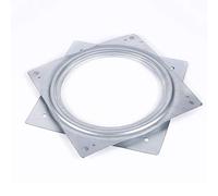 15cm/6in Quincaillerie de 500 Kg Roulements de Plateau Tournant Pivotant en Métal Carré pour Bureau TV Plaque de Roulement Rotative pour Plateaux de Service, étagères de Rangement de Cuisine