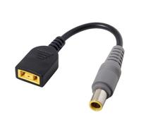 15cm Square Male-7.9mm Cc 7.9x5.5mm prise ronde à carré USB prise convertisseur ordinateur portable adaptateur d'alimentation connecteur câble pour Lenovo ThinkPad pour IBM chargeur