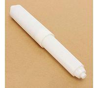 15cm WC White Plastic Replacement Toilet Paper Roll Holder Roller Spindle Loaded Insert Spindle Spring Flexible Bathroom Roller