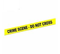 15cmx5.3cm Caution Tape Decal Crime Scene Do Not Cross Car Sticker Window