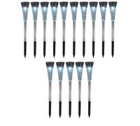 15er Set lampes LED RGB branchent lumières pic de chemin de jardin éclairage solaire extérieur IP44