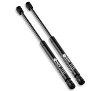 15Inch 100Lbs/445N Gas Spring Strut Shock Lift Support for Snugtop Camper Leer are Truck Rear Topper Window Canopy RV Cabinet Door Bed Tonneau Cover Floor Hatch Heavy-Duty Toolbox Lid, 2PCS by IAQWE