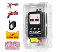 15km ClôTure éLectrique, Cloture Electrique Pour Animaux, éLectrificateur De ClôTure éLectrique, Electrificateur Cloture Electrique , Pour La Protection Des Animaux (black-1)