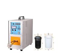 15KW haute fréquence chauffage par Induction four trempe fusion four fer soudeur traitement thermique forgeage haute fréquence four Outil de bricolage(15kw,Type2)