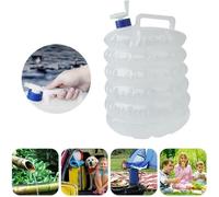 15L Jerrican Pliable avec Robinet, Qualité Alimentaire Bidon À Eau, Reservoir Eau Camping Car, Réservoir d'eau Pliable, pour