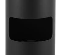 15L poubelle d'extérieur avec cendrier,avec seau intérieur,inox,verticale,extérieur,immeuble de bureaux,hôtel et jardin