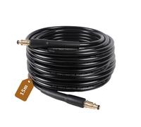 15M Tuyau Haute Pression pour Karcher K2 K3 K4 K5 K6 K7 Rallonge Tuyau de Rechange Flexible Haute Pression avec un Adaptateur