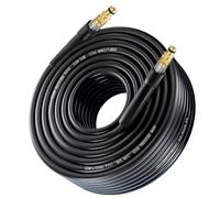 15M Tuyau Haute Pression pour Karcher K2 K3 K4 K5 K7, Rallonge Tuyau de Rechange Pièces Détachées Click Plug Quick Connector, Flexible d'extension 40 MPa (5 800 PSI)