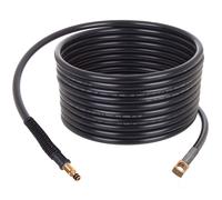 TECHKAR Tuyau Flexible Haute Pression 200bar Longueur 15m Compatible avec Les nettoyeurs Haute Pression Parkside PHD 150 170 avec Tambour et Cube