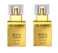 15ml el Nabil - Royal Gold - Eau de Parfum Intense Mixte, 2 * 15 ml