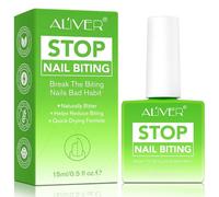 15ML Stop Ongles Rongés,Naturel Vernis Amer Anti Ronge Ongle,Liquide Anti-morsure d'ongles à Séchage Rapide pour Enfant Dès 3 ans et Adultes