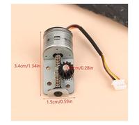 15mm 2-phase 4-wire Stepper electronic starter Linear Screw Shaft Rod Gear For Security Camera C6C C6N RUAJOGYNVM