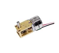 15MM 7-type L-type Speed Reduction Stepper electronic starter DC 5V 2-Phase 4-Wire Full Metal Gearbox Worm Gear C RATIO 118 NWPNLXEA