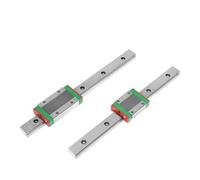 15MM MGN15 L from100mm to 1000mm 1PC Linear Rail+1PC MGN15H or MGN15C Block Linear Guide Rail Slide Carriage 3D Printer part CNC(350mm)