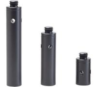 15mm Rod with 3/8"" Screw,15mm Aluminum Alloy Rod Kit for DLSR Camera (25mm/51mm/76mm)-R15-3/8-Kit