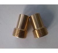 15MM X 1/2 BSP ADAPTOR FLEXIBLE TAP CONNECTOR (1 PAIR) by GASERVE LONDON LTD