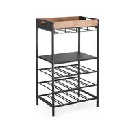 15P Isaac Noir H84,5 Armoire à bouteilles