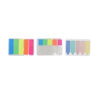 15Packs Page Markers Index Tabs 5 Iridescent Colors Key Marking Reusable Transparent PET Index Tabs for Home School Office