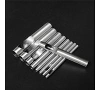 15pc Hollow Punch Leather Hole Cutter 0.5mm-10mm Round Tool Set Craft Working Kit Pour Leather,Watch