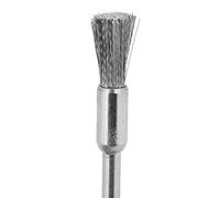 15pcs Brosse en Fil d'Acier Brosse Métallique en Acier Diamètre 3mm Outil de Polissage pour Nettoyage de Surfaces de Métal, de Bois et de Pierre((3*5mm)