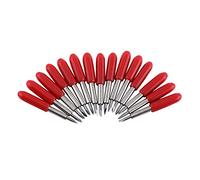 15PCS Couteau à Lettrer Lame de Decoupe Roland 45 Degrés Traceur Cutter Coupeur de Vinyle Roland GCC en Carbure de Tungstène Lame de Traceur de Coupe
