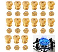 15PCS Gicleur gaz Butane Universels,Kit de Conversion GPL,Injecteur de Gaz | Buses Brûleur, Bouteille Gicleur Brûleur 0,5-0,65-0,7-0,87-0,90-0,95-1,02, pour Gazinière, Cuisinière, Plaque de Cuisson