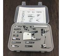 15pcs Machine à coudre domestique Pied presseur Pieds Kit Accessoires Machine à coudre Outils