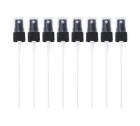 15Pcs Perfume Spray Head Portable Spary Bottle Head Mist Sprayer Replacement Spray Head for Travel Home Black