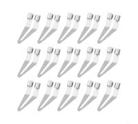 15pcs Plastic Welding Tips 45 Degree Bend Smooth Head | 45-degree bend design, smooth head, pour ideal for hard-to-reach plastic cracks, quick repair solution