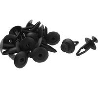 15pcs Rivets Plastique Trou de 7mm Garniture Panneau Tige-Poussoir Agrafe Clips