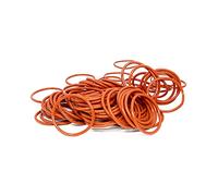 15pcs Rouge Silicone Anneau Silicone VMQ O-Ring 2mm Épaisseur Caoutchouc O-Ring Joint D'étanchéité,36x32x2mm