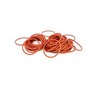 15pcs Rouge Silicone O-Ring Silicone VMQ CS3mm Épaisseur Caoutchouc O-Ring Joint D'étanchéité Joint D'étanchéité,48x42x3mm