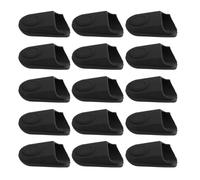 15Pcs Rubber Mouthpiece Cap Clip Ligature Protect Delicate Tip | For Flute Clarinet Saxophone Sax Parts Accessories