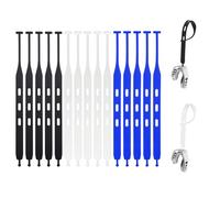 15pcs Sangles Protection Buccale Rugby, 3 Couleurs Sangles Rechange Universelles Protège-Dents Football Uniquement Boxe Hockey Basket-Ball Arts Martiaux Mixtes pour Plupart Protège-Dents