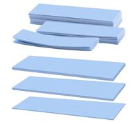 15pcs Silicone Thermal Pads with Thermal Conductivity 6.0W/mk,Each Thickness 0.5/1/1.5mm Thick Silicone Thermal Conductors,for SSD CPU GPU LED IC