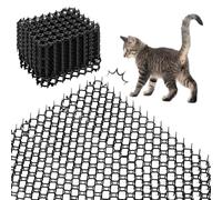 15Pcs Tapis Anti Chat avec Pointes, Tapis avec Pointes Dissuasif, Tapis De Dissuasion Répulsif, Grille Anti Chiens, Tapis Répulsif Chat Exterieur Pic Anti-Chat pour Jardin Clôtures Canapé