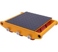 15T Roulettes de transport Chariot de transport Dolly Skate Roller Rouleau pour charges lourdes Rouleaux blindés 33000lbs